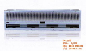 貫流式風幕機的安裝規范